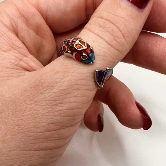 [Free add on item] Lucky koi fish ring - Picture 3 of 5